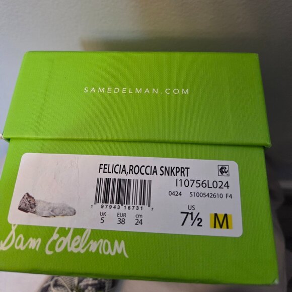 Sam Edelman Felicia Flats, Roccia, Women's Size 8 - Picture 5 of 5